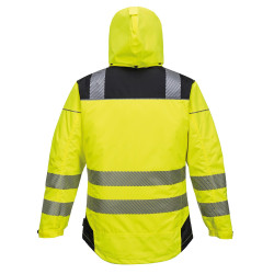 Veste haute visibilité imperméable jaune Portwest