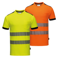T-Shirt haute visibilité respirant Portwest VISION