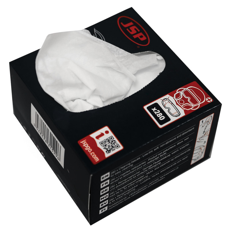 Lingettes pour lunette de sécurité