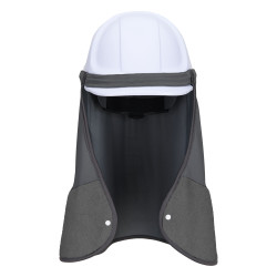 Saharienne rafraichissante pour casque chantier
