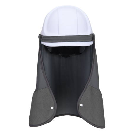 Saharienne rafraichissante pour casque chantier