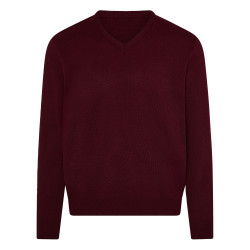 Pull bordeaux femme