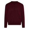 Pull bordeaux femme