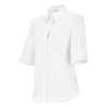 Chemisier de service blanc femme