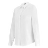 Chemisier de serivce blanc femme