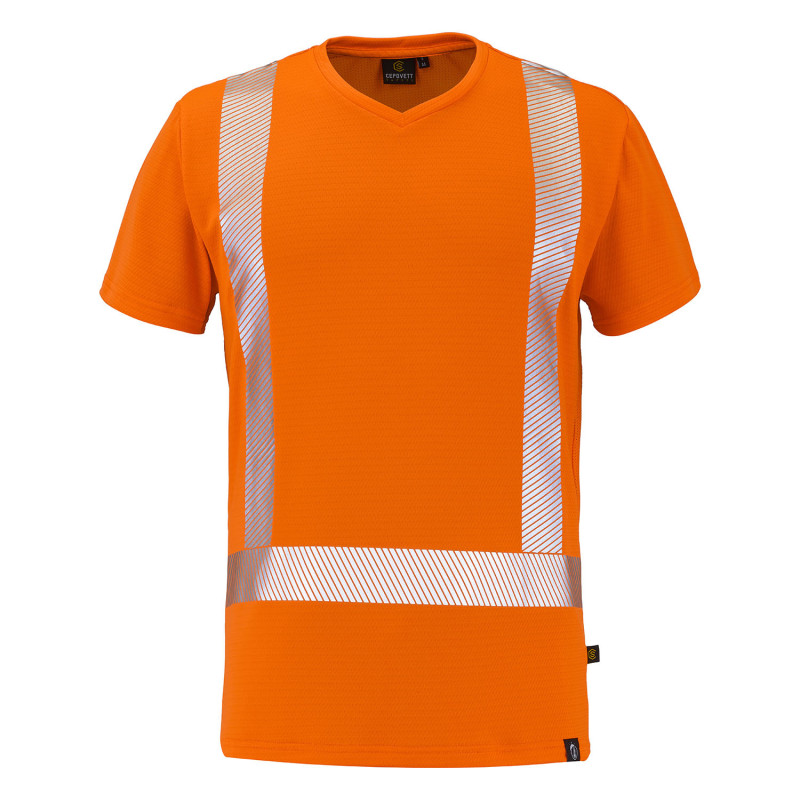 Tee shirt haute visibilité respirant