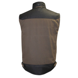 gilet travail marron LMA