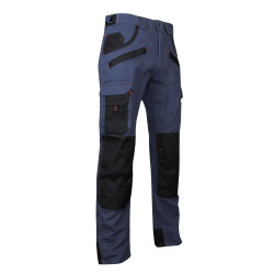Pantalon travail bleu LMA BRIQUET