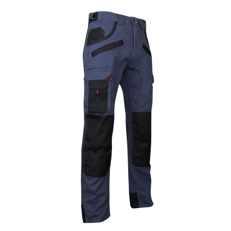 Pantalon travail bleu LMA BRIQUET