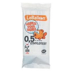 éthylotest chimique usage unique