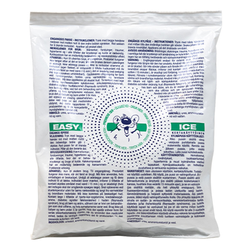 pack froid instantané jetable