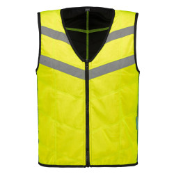 Gilet de travail rafraichissant jaune fluo