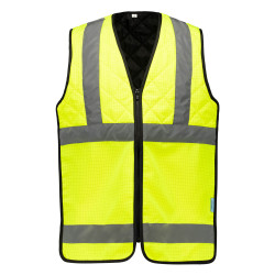 Gilet rafraîchissant haute visibilité atex 