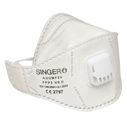 Demi masque respiratoire filtrant 