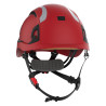 Casque de sécurité rouge