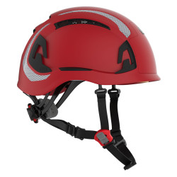 Casque de sécurité aéré