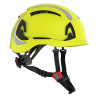 Casque de travail jaune fluo