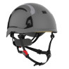 casque gris chantier