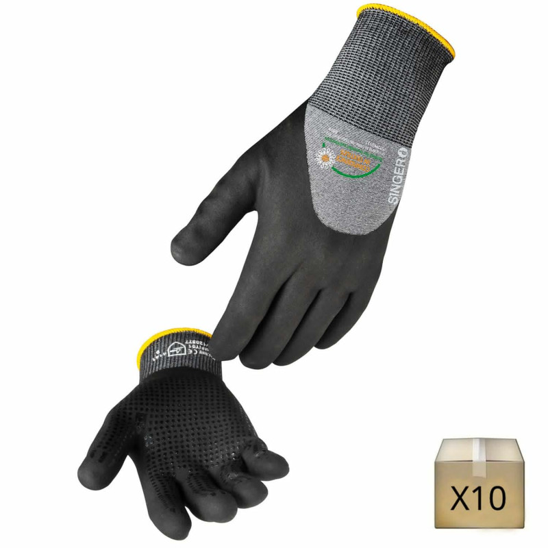 Gants mécanicien confortables SINGER