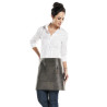tablier service noir en cuir