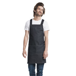 tablier de cuisine chaud devant
