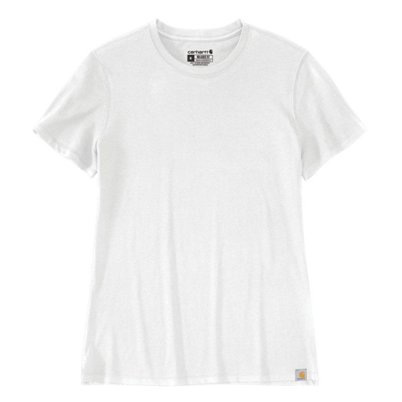 Tee shirt travail blanc femme pas cher