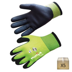 Gants Ninja Ice Jaune vif - Triangle Outillage