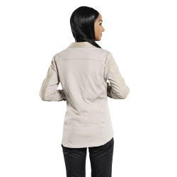 Chemise restauration manches longues femme 