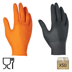 gant nitrile jetable
