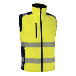 gilet haute visibilité jaune fluo