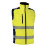 gilet haute visibilité jaune fluo