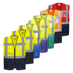 Gilet haute visibilité multipoches Portwest