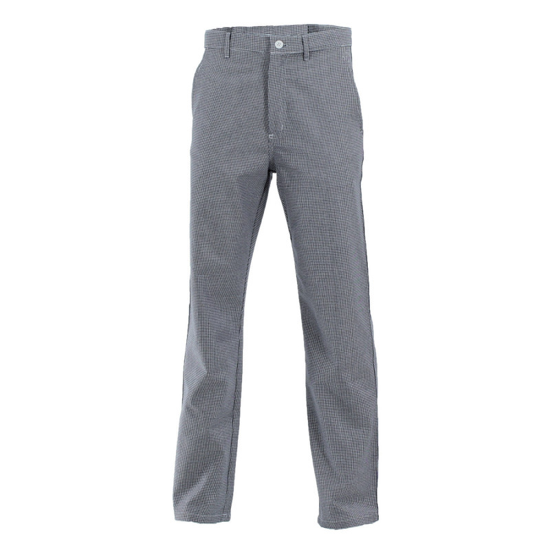pantalon de cuisine pied de poule