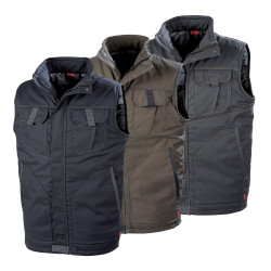 gilet travail chaud hiver lafont elki