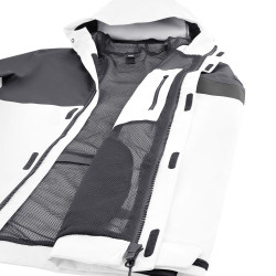 veste blanche imperméable btp 