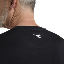 T-shirt noir homme diadora