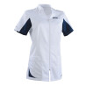 Tunique infirmière femme pas cher clemix blanc bleu marine