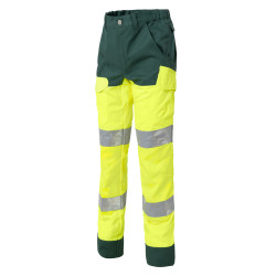 Pantalon jaune haute visiblité