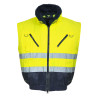 blouson froid haute visibilité