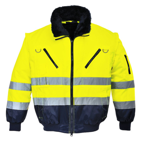 blouson haute visibilité hiver