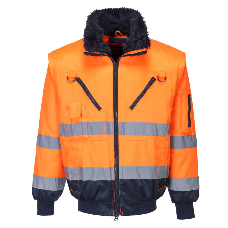 blouson haute visibilité femme