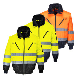 blouson haute visibilité hiver
