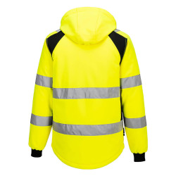 Softshell haute visibilité femme
