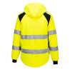Softshell haute visibilité femme