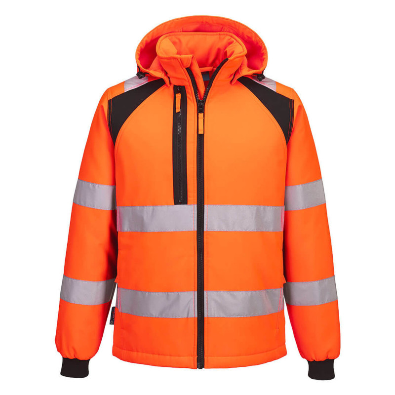 Softshell haute visibilité hiver