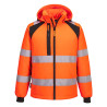 Softshell haute visibilité hiver