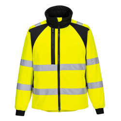 softshell hautes visibilité femme