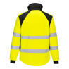 softshell haute visibilité homme