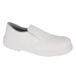 chaussure cuisine blanche