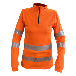 t-shirt haute visibilité manches longues